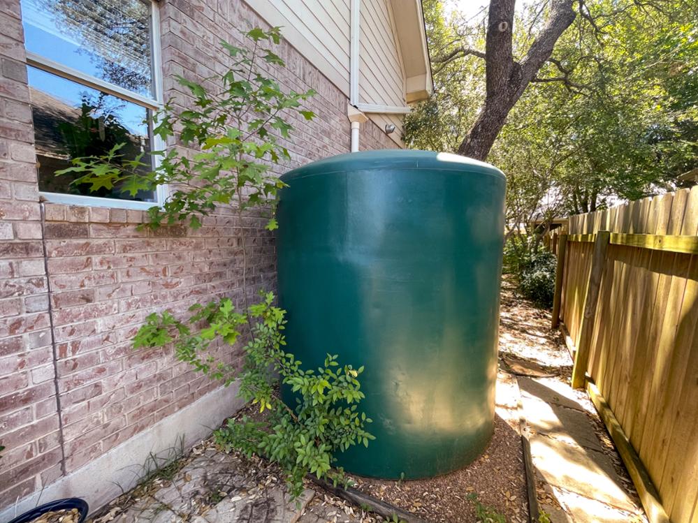 Adding a rainwater collection system to your home is an easy way to conserve water and save money
